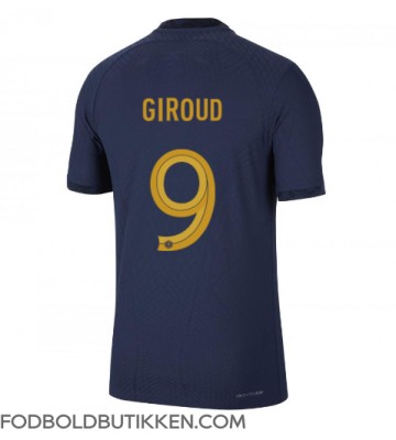 Frankrig Olivier Giroud #9 Hjemmebanetrøje VM 2022 Kortærmet